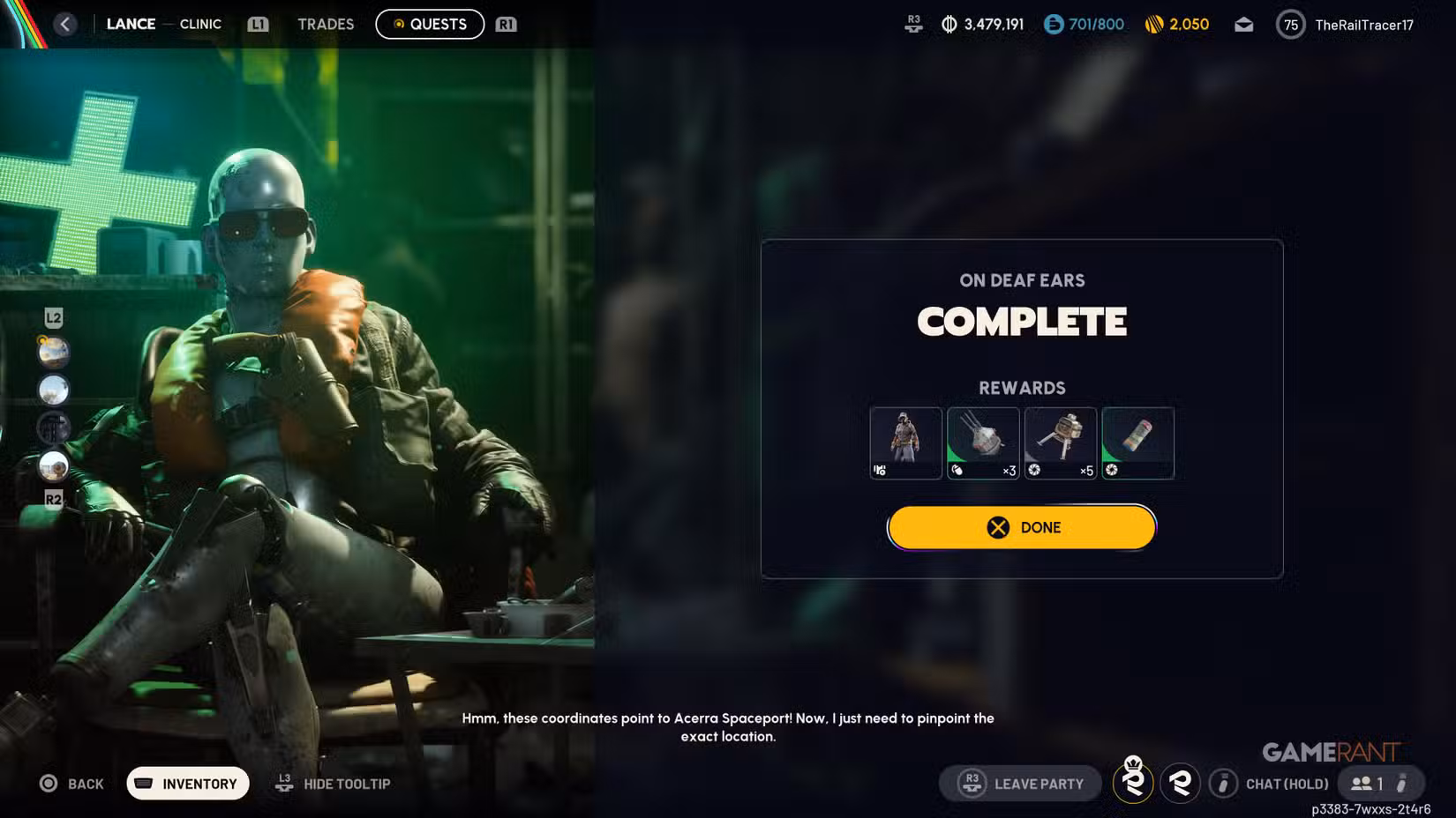 Assembly Workshop Location